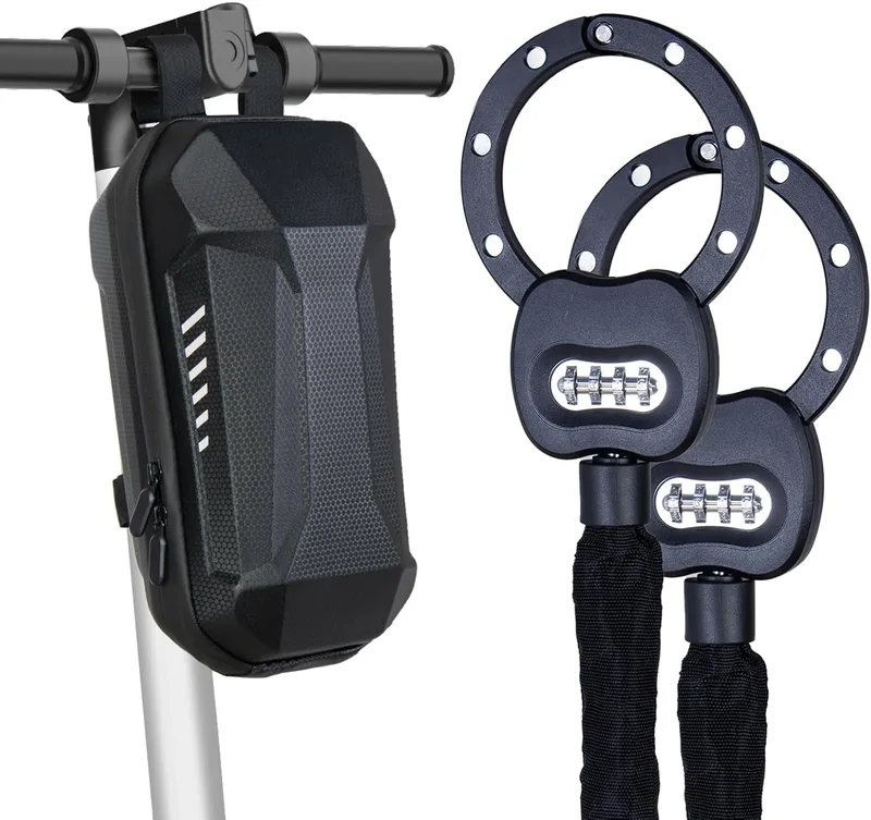 Compact bicycle chain lock, 4-digit code